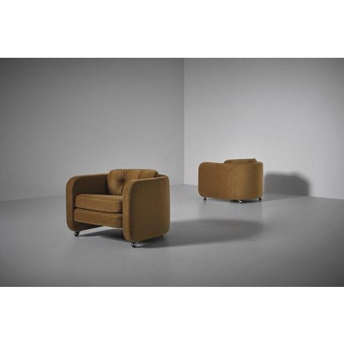 1960s Tuonela Club Chairs by Ammannati & Vitelli for Rossi Di Albizzate, Italy, 1967 For Sale - Image 5 of 10
