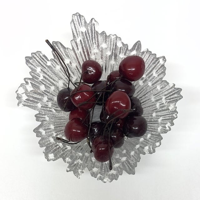 Mid-Century Modern Northern Lights Revontulet Ice Glass Bowl by Tauna Wirrkala for Humppila Finland 1970s For Sale - Image 3 of 7