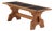 French Oak and Stone Dining Table, C. 1960. For Sale