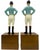Blue Pair Vintage Vanderbilt Whitney Estate Equestrian Jockey Bookends For Sale - Image 8 of 10