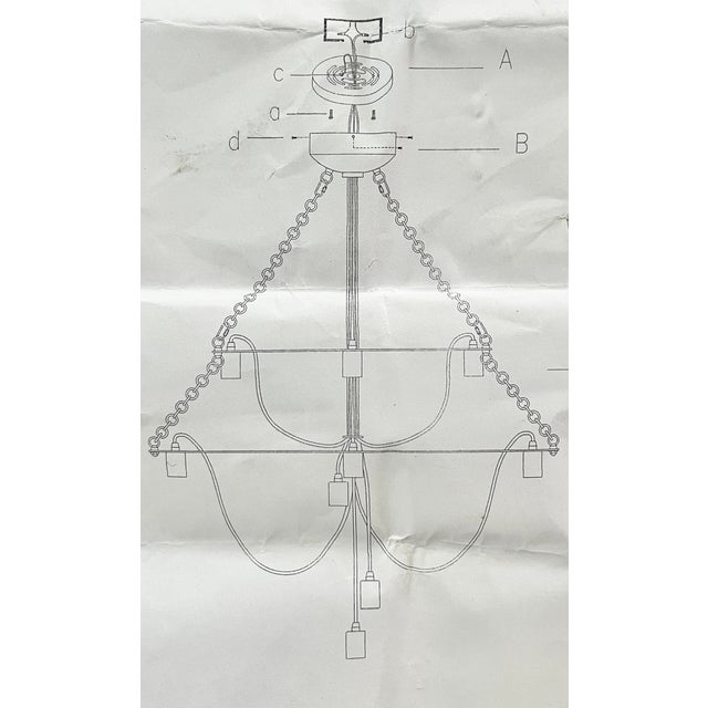 2010s Arteriors Winston Chandelier For Sale - Image 5 of 5