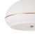 Nova Morelli Float Arc Lamp - Weathered Brass, Weathered Brass Lucite Shade, Steel Base, Dimmable For Sale - Image 4 of 7