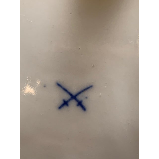 Late 19th Century Late 19th Century Rococó Porcelain Figural Cherub Jardinière or Centerpiece Bowl by Meissen For Sale - Image 5 of 18