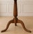 Hollywood Regency Vintage Round Oak Wood Table For Sale - Image 3 of 4