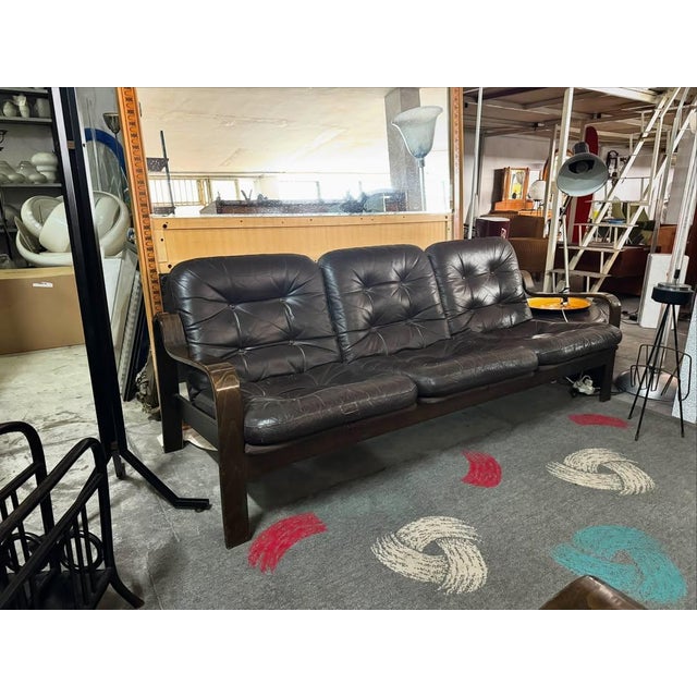 Living Room Set by Ingmar Relling, 1970s, Set of 3 For Sale - Image 6 of 7
