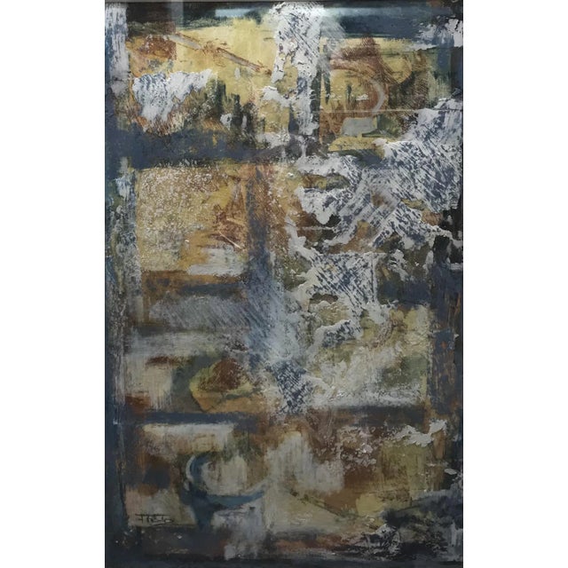 F. T. Bald, Abstract Composition, 2000, Oil on Canvas For Sale