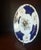 Mid 20th Century Vintage Cobalt Blue & Gold Porcelain Dinner Plate For Sale - Image 5 of 6