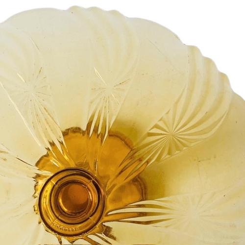 Glass Art Deco Cake Stand from Val St. Lambert, 1930s For Sale - Image 7 of 11