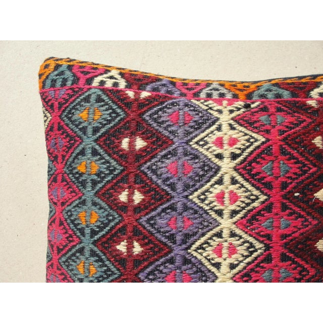 Kilim Rug Pillow Cover For Sale - Image 4 of 9