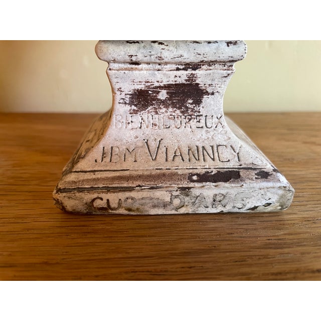 1900 - 1909 Antique French Sacred Image, 1900 For Sale - Image 5 of 15