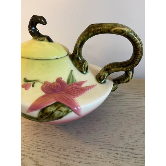 1950s Hull Woodland Art Pottery Tea Set- 5 Pieces For Sale - Image 9 of 11