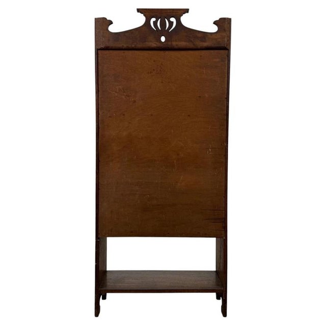 20th Century Arts and Crafts Oak Bureau, 1890s For Sale - Image 10 of 13