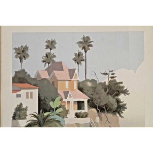 Late 20th Century "Ocean Front" by William Buffett Works on Paper Framed Poster For Sale In New York - Image 6 of 16