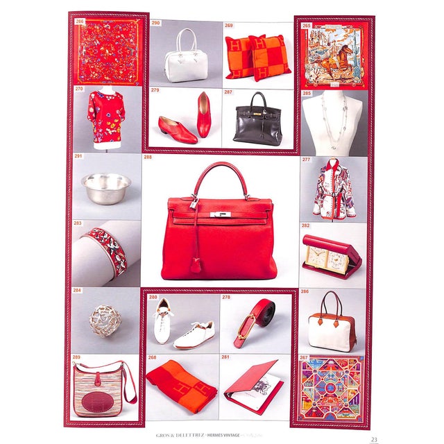 White Hermès Paris Vintage Auction Catalog 2016 For Sale - Image 8 of 11