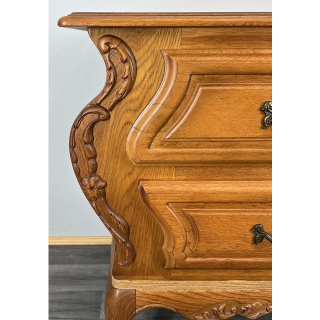 French Louis XIV Ornate Chest of Drawers For Sale - Image 3 of 15