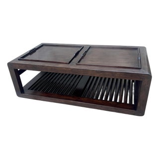 Rose Tarlow Raison Mahogany Chinese Coffee Table For Sale