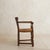 Brown French Rush + Oak Armchair in the Manner of Charles Dudouyt, 1940s - 2 Available For Sale - Image 8 of 11