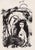 Marc Chagall, Ruth aux pieds de Booz (Ruth at the Feet of Boaz), Nude, 1960, Original Lithograph For Sale - Image 7 of 8