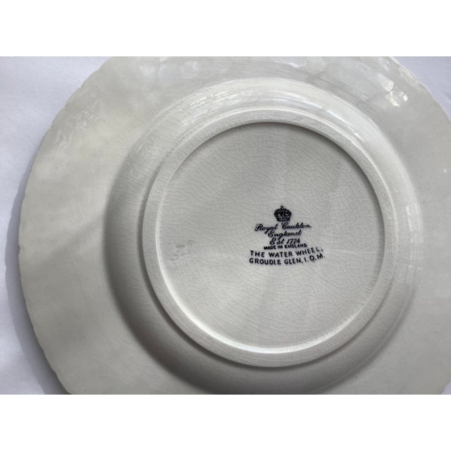 Set of 3 Mid 20th Century English Fine China Plates For Sale - Image 11 of 12