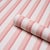 Schumacher Schumacher Rigsby Stripe Wallcovering In Pink For Sale - Image 4 of 6