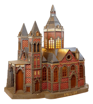 Basilica of Bonsecours Scale Model, 1940s