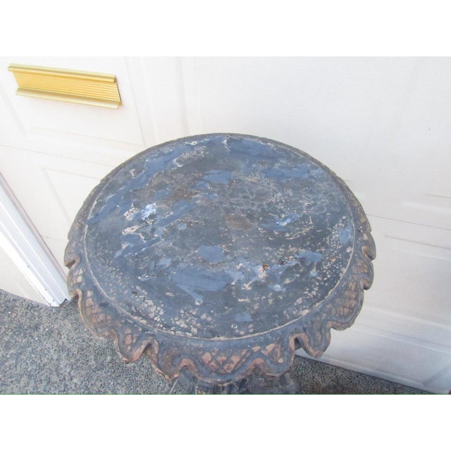 Pair of Antique Italian Baroque Style Torchères For Sale In San Francisco - Image 6 of 18