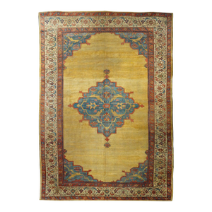 Antique Persian Sultanabad Rug 10'8'' X 14'9''