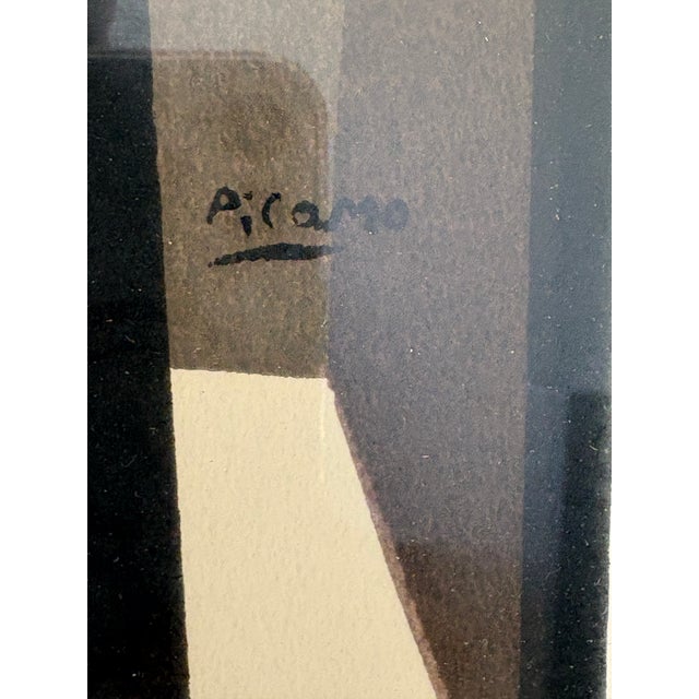 1960s Old Picasso Print - Framed For Sale In Miami - Image 6 of 10