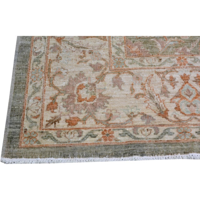 Turkish Vintage Turkish Anatolian Hand Knotted Wool Rug, 8'2"x9'8" For Sale - Image 3 of 5