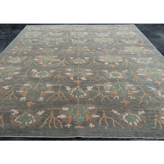 Turkish Oushak Rug 9'5" x 12'6" #20374 Explore a curated collection of hallway runners, wool rugs, and handmade...