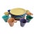 1990s Luna Garcia Pottery Dinnerware - Set of 16 For Sale