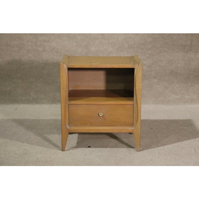 Mid 20th Century Single Mid-Century Nightstand For Sale - Image 4 of 11