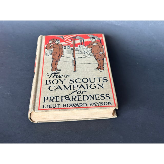 Vintage Boy Scout Book With Decorative Cover For Sale - Image 4 of 12