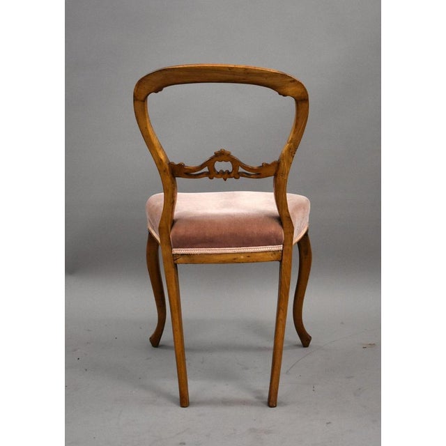 Wood Victorian Dining Chairs, 1880, Set of 6 For Sale - Image 7 of 9