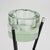 Mid-Century Metal and Glass Ashtray Vide Poche Side Table, circa 1960 For Sale - Image 13 of 17
