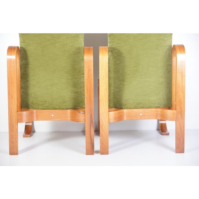 Set of Mid-Century Brutalist Armchairs by Jan Bocan for Ton, 1972 For Sale - Image 11 of 18