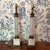 Vintage Neoclassical, Cut Crystal and Marble Column Lamps a Pair For Sale - Image 10 of 11