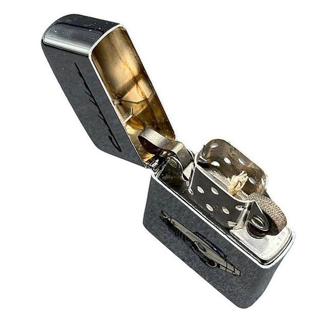 Highly Polished Enamled 1955 Cadillac H6 Zippo Lighter in Original Box For Sale - Image 4 of 7