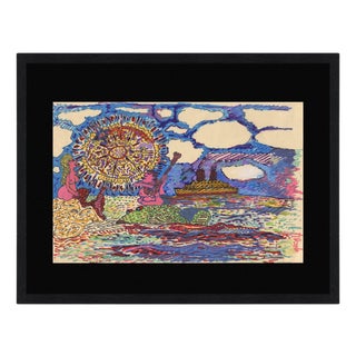 Jeremy Steig, Untitled (Merpeople), 1990, Mixed Media Drawing For Sale