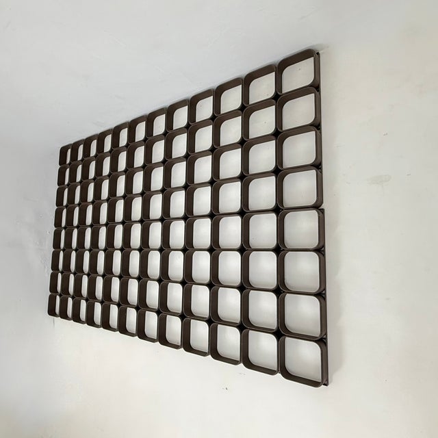 Space Age Six-Piece Plastic Wall Panel System, 1970s For Sale - Image 16 of 18