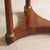 Wood French Empire Pedestal Table with Marble Top For Sale - Image 7 of 10