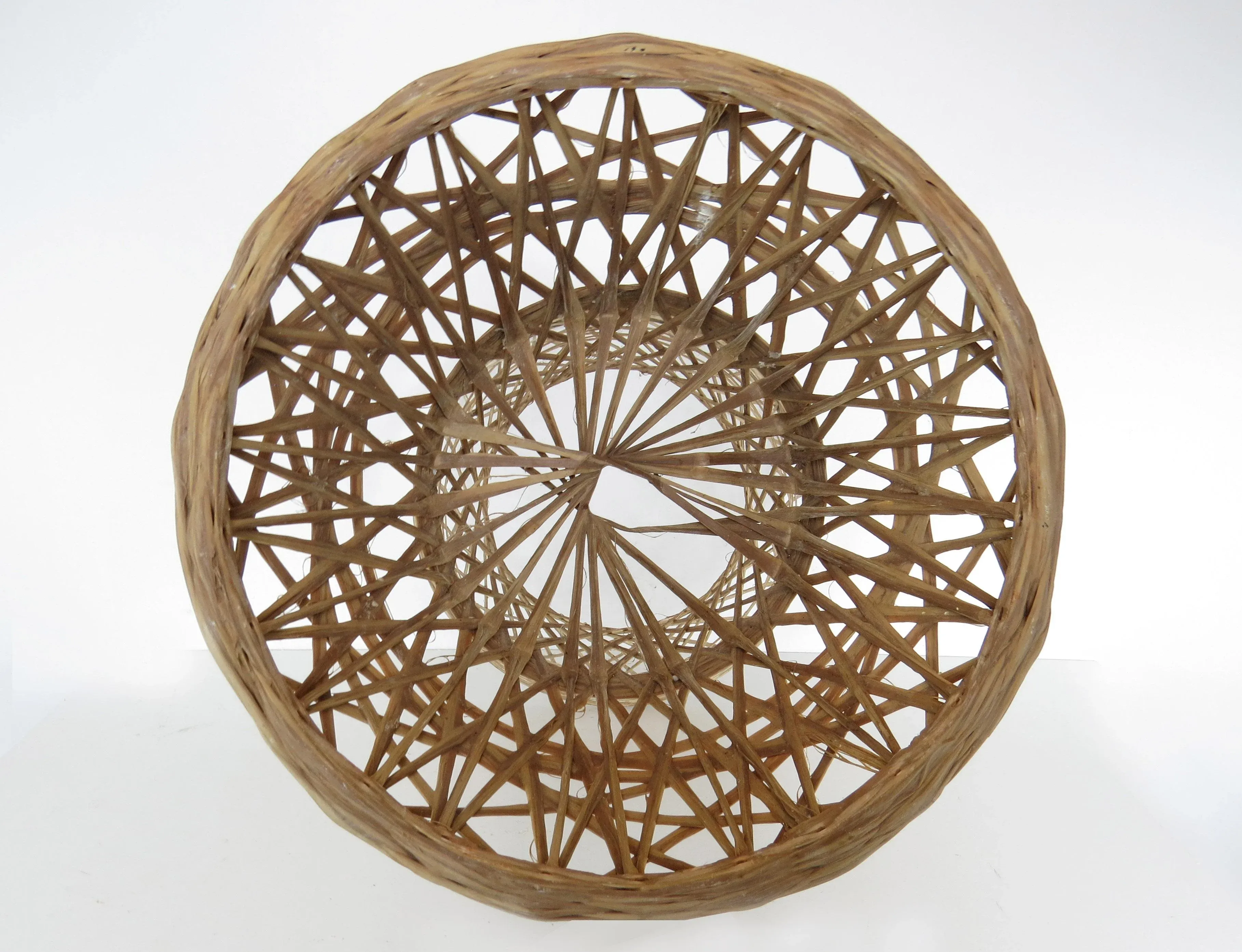 Vintage Russell Woodard Spun Fiberglass Pedestal Plant Stand - Thumbnail 4