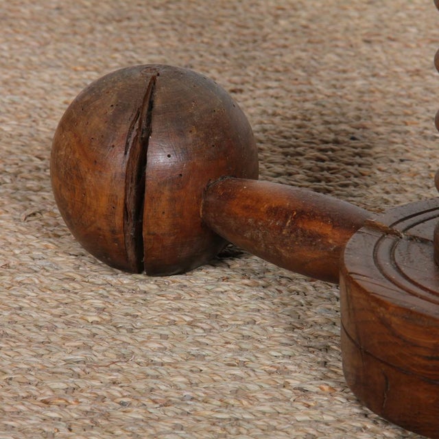 Wood Coffee Table by Charles Dudouyt, 1940 For Sale - Image 7 of 9