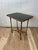 Gilt Metal and Smoke Glass Table For Sale - Image 11 of 11