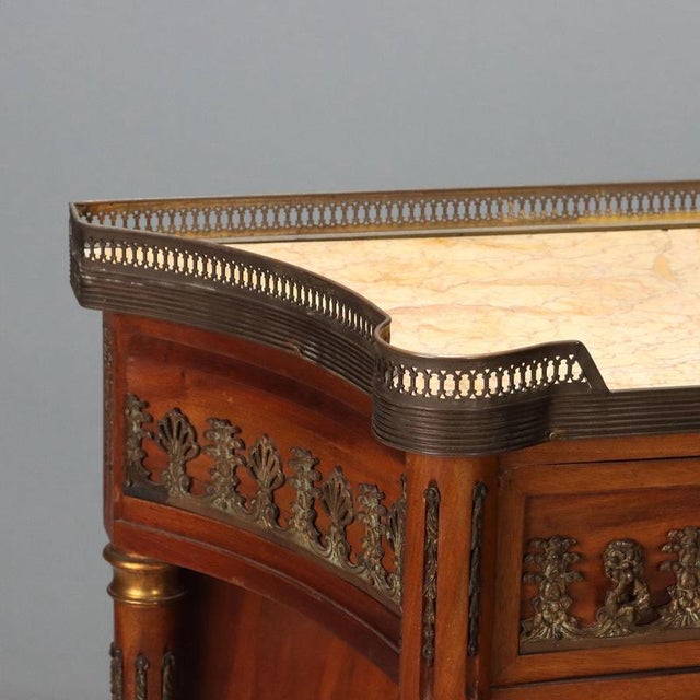 Early 20th Century Neo-Classical Mahogany Console For Sale - Image 4 of 10
