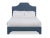 Not Yet Made - Made To Order Kit King Headboard, Navy Linen For Sale - Image 5 of 5