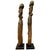 Vintage Hand Carved African Figures - a Pair For Sale In San Francisco - Image 6 of 8