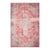 1970s Vintage Handmade Wool Cotton Red Area Rug For Sale