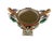 Late 19th Century German Majolica Multicolored Urn Circa 1800 For Sale - Image 5 of 8