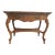 1890s Victorian Style Golden Oak Library Table For Sale